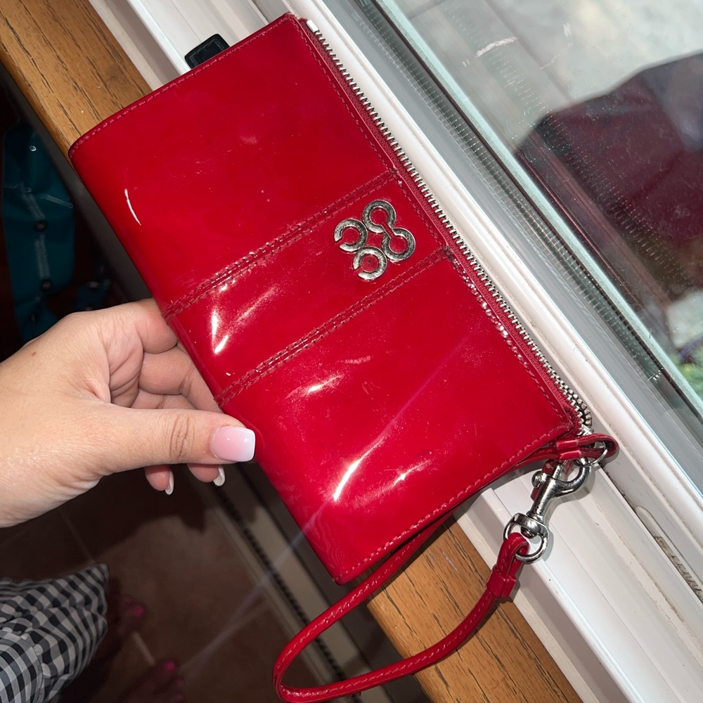 Vintage coach wristlet